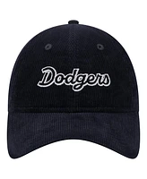 New Era Women's Dark Blue Los Angeles Dodgers Corduroy 9TWENTY Adjustable Hat
