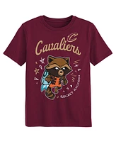 Outerstuff Preschool 2-Piece Cleveland Cavaliers Guardians Of The Galaxy T-Shirt Set