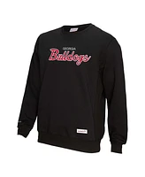 Mitchell & Ness Men's Black Georgia Bulldogs Elite Script Pullover Sweatshirt