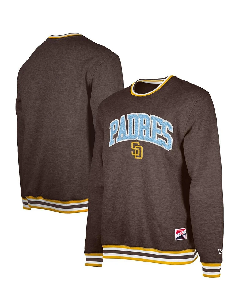 New Era Men's Brown San Diego Padres Father's Day Pullover Sweatshirt