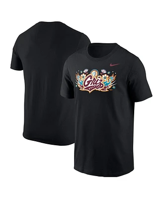 Nike Men's Black Montana Grizzlies Core Cotton T-Shirt