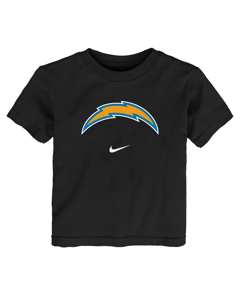 Nike Toddler Black Los Angeles Chargers Logo T-Shirt