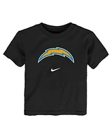 Nike Toddler Black Los Angeles Chargers Logo T-Shirt