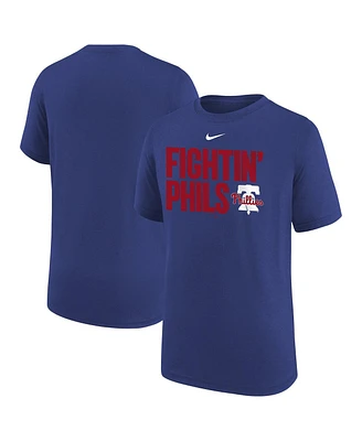 Nike Big Boys and Girls Blue Philadelphia Phillies Local Legend T-Shirt