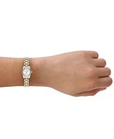 Michael Kors Women's Lexington Three-Hand Two-Tone Stainless-Steel Watch, 19mm