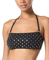 Michael Kors Women's Studded Bandeau Bikini Top