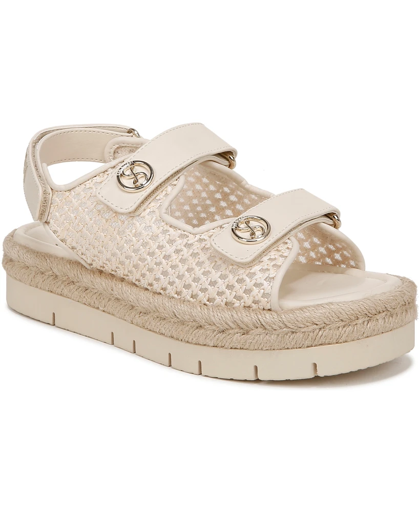 Sam and Libby Women's Austin Double Strap Flatform Sandals