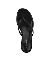 Calvin Klein Women's Opelle Tapered Kitten Heel Sandals