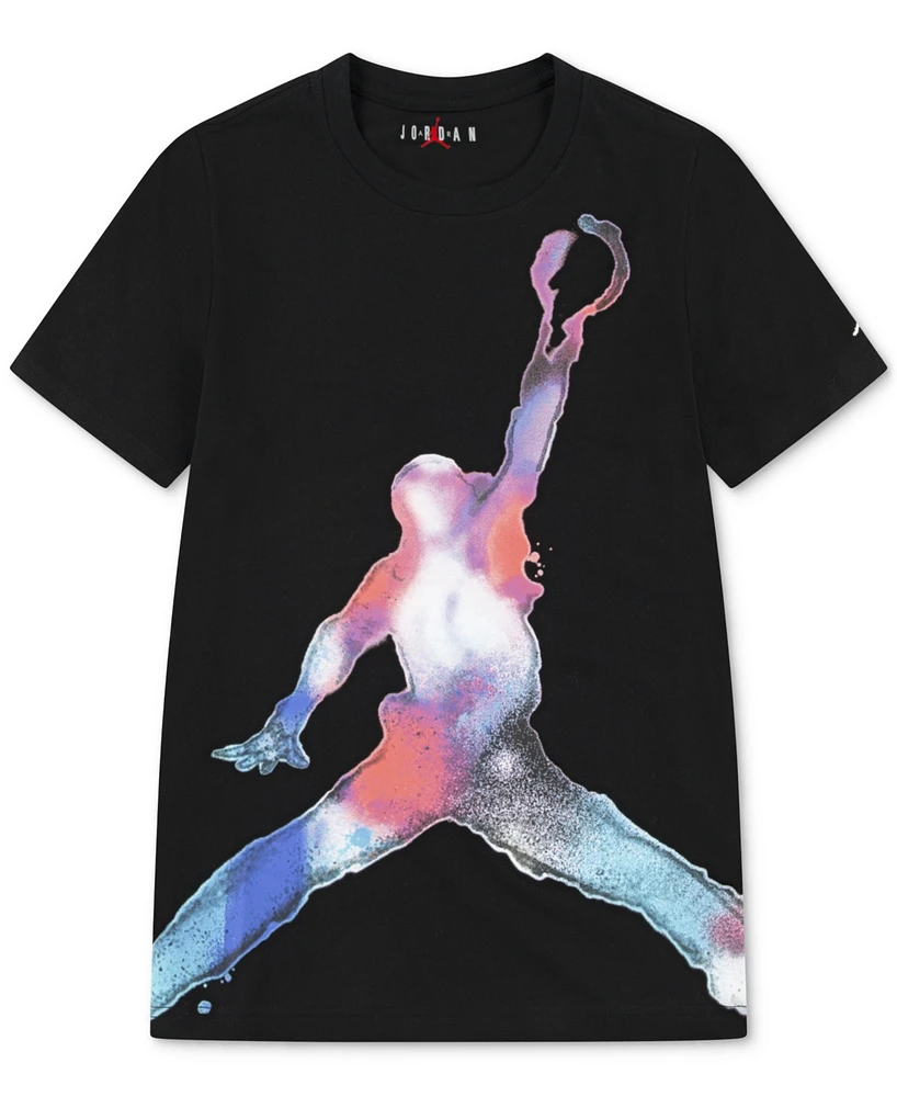 Jordan Big Boys Short-Sleeved Mj Graphic T-Shirt