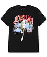 Jordan Big Boys Short-Sleeve Pixel Graphic T-Shirt