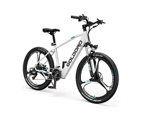 Goldoro Electric Bike 26" X7 Aluminum Alloy Mountain Bike, 350W/36V, Max 17.4 Mph, 21 speed with Alloy Wheels
