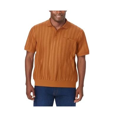 KingSize Big & Tall Banded Bottom Polo Shirt