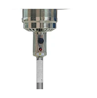 48000 Btu Steel Propane Cylindrical Pole Standing Patio Heater