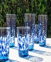 TarHong Talavera Goblet Glasses, Set of 6