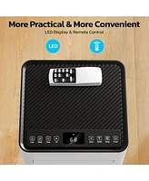 Zafro 10000 Btu Portable Air Conditioners, 4-in-1 Modes Portable Ac Unit with Energy Efficient/Quiet Sleep/Remote Control/24Hrs Timer for Bedroom/Dorm