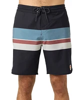 O'Neill Men's Cruzer Stripe Scallop 18 Swim Shorts