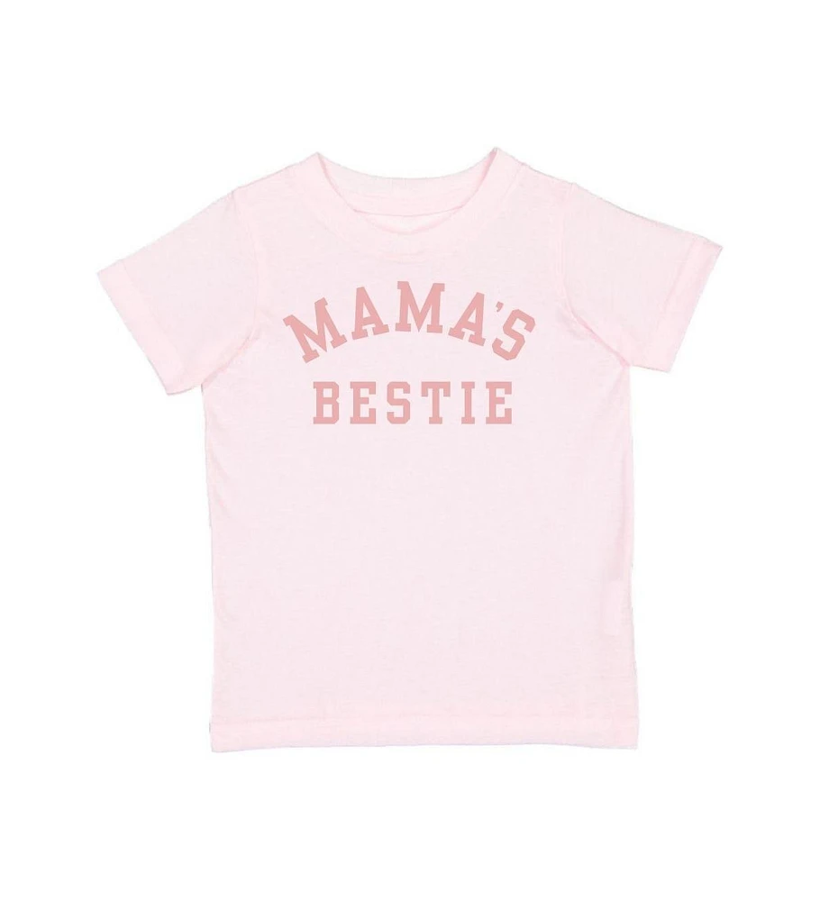 Sweet Wink Toddler Girls Mama's Bestie Short Sleeve T-Shirt