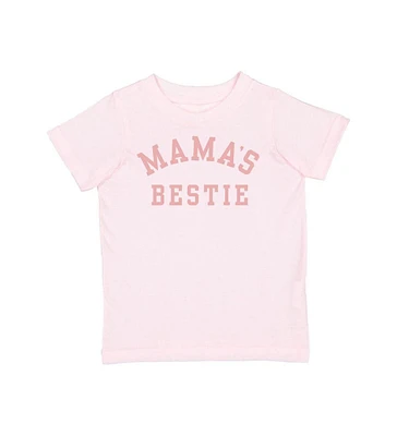 Sweet Wink Toddler Girls Mama's Bestie Short Sleeve T-Shirt
