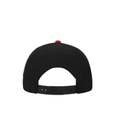 Marvel Men's Ultimate Spider-Man Web Slinger Black & Red A-Frame Snapback Hat