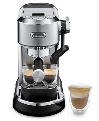 De'Longhi Dedica Maestro Plus Espresso Machine with Automatic Steam Wand