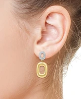 Effy Diamond Pave Geometric Drop Earrings (7/8 ct. t.w.) in 14k Gold