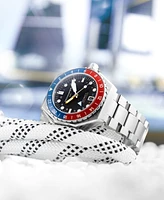 Spinnaker Men's Dumas Gmt Automatic Solid Stainless Steel Bracelet Watch