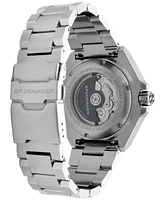 Spinnaker Men's Dumas Gmt Automatic Solid Stainless Steel Bracelet Watch