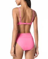 Coco Reef Women's Lavish Ruffle-Edge Bikini Top