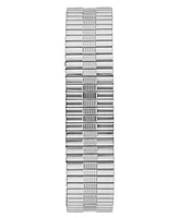 London Fog Unisex Baldwin Silver Link Alloy Watch, 37mm