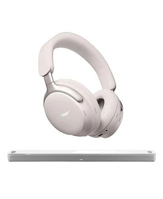 Bose Smart Ultra Soundbar with QuietComfort Ultra Wireless Noise Cancelling Headphones