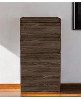 Modern Two-Drawer Chest for Small Spaces and Entryway Storage