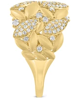 Effy Diamond & Polished Navette Cluster Ring (1/2 ct. t.w.) in 14k Gold