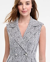 Karl Lagerfeld Paris Women's Abstract Jaquard Knit Dress