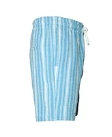 Univibe Big Boys Overlook Textured Stripe Pull on Shorts