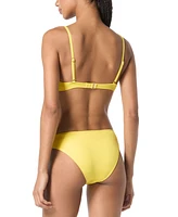 Kate Spade Women's Cinched-Front Underwired Bikini Top, Exclusively at Macy's