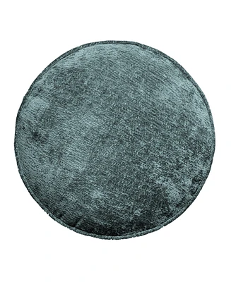 Edie@Home Delmonico Chenille Decorative Pillow, 16" Round