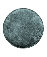 Edie@Home Delmonico Chenille Decorative Pillow, 16" Round