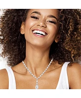 Jessica Simpson Crystal Drop Pendant Necklace