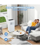 Gymax Portable Air Conditioner w/ Remote Control 3-in-1 Portable Ac Unit w/ Fan & Dehumidifier