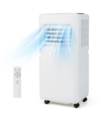 Gymax Portable Air Conditioner w/ Remote Control 3-in-1 Portable Ac Unit w/ Fan & Dehumidifier