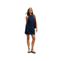 Cotton On Women's Halter Denim Mini Dress