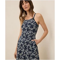 Pact Women's Organic Cotton Fit & Flare Midi Dress