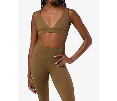 WeWoreWhat Women's V-neck Bralette