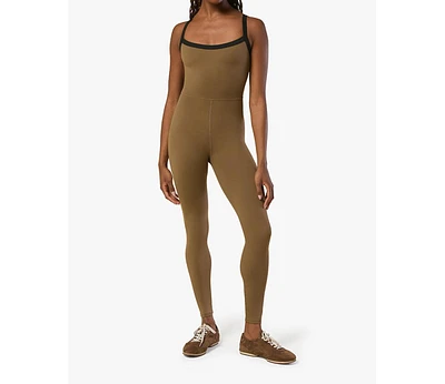 WeWoreWhat Women's Contrast Strap Jumpsuit