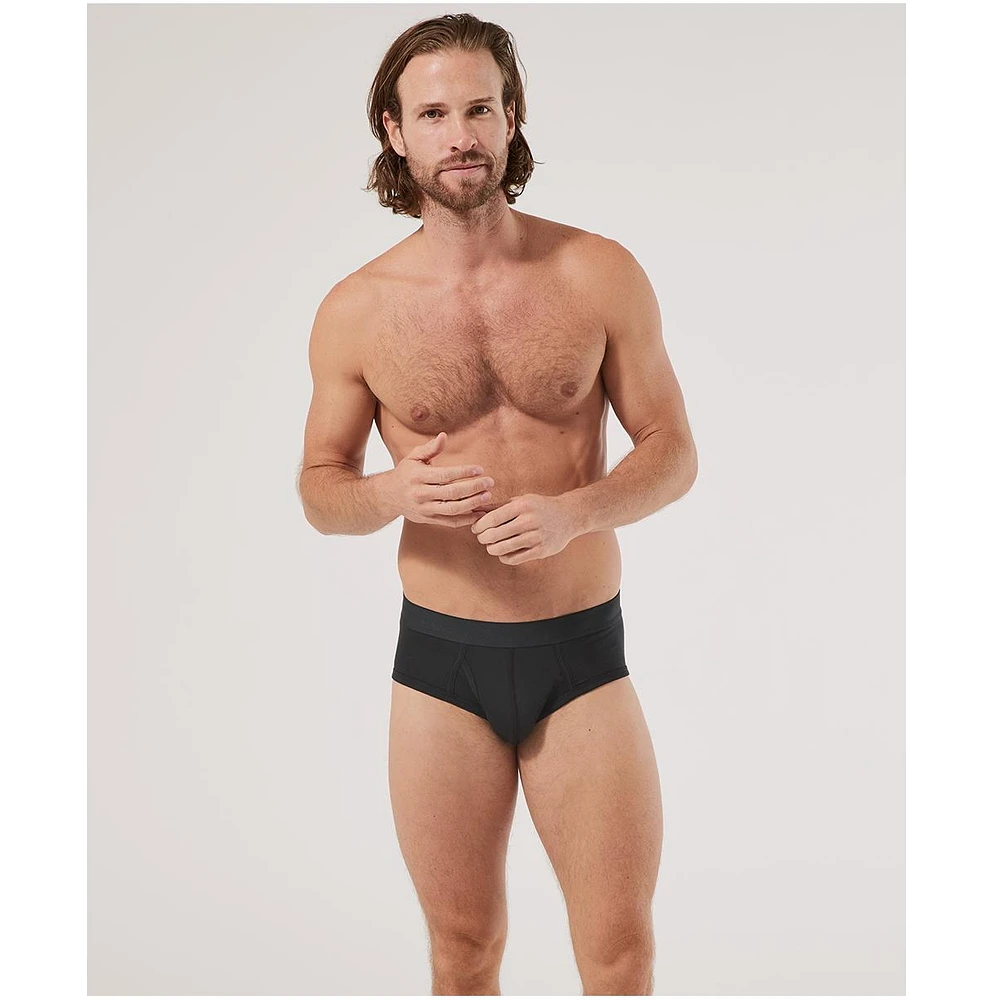 Pact Men's Organic Cotton Everyday Brief 4-Pack