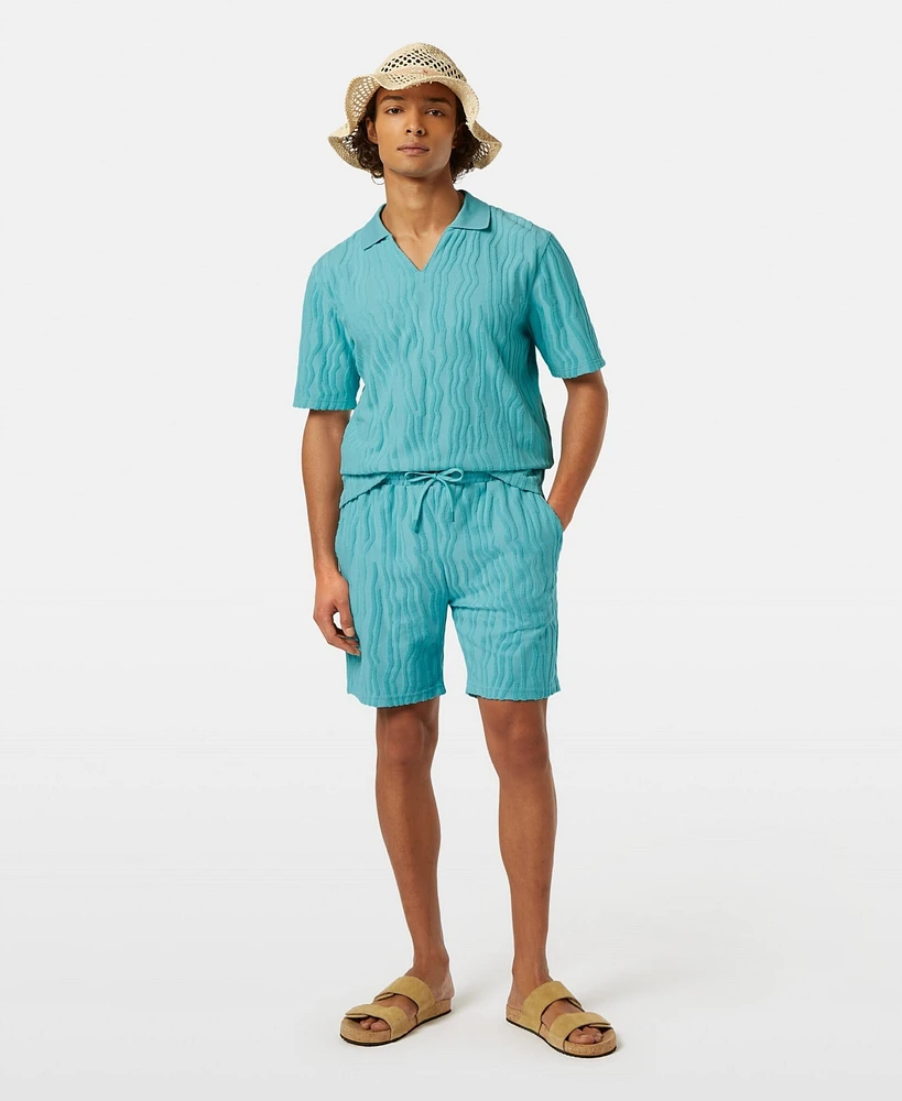 Scotch & Soda Men's Terry Jacquard Shorts