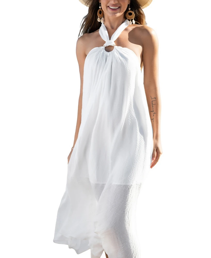 Cupshe Women's Moonlit Shores Maxi Beach Dress