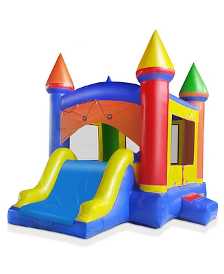 Cloud 9 Commercial Inflatable Bounce House with Water Slide and Misting System