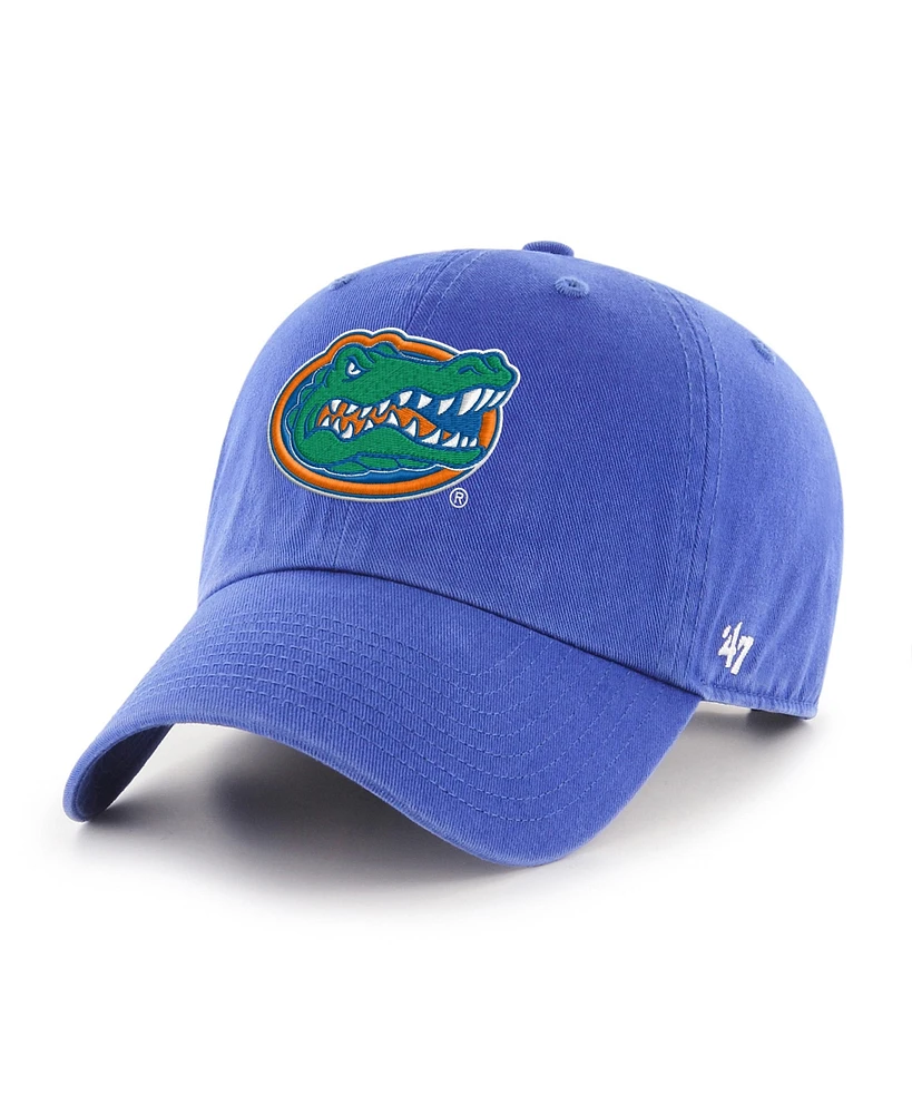 '47 Brand Men's Royal Florida Gators 2025 Ncaa Men's Basketball Tournament March Madness Final Four Clean Up Adjustable Hat