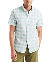 Nautica Men's Classic-Fit Plaid Button-Down Oxford Shirt